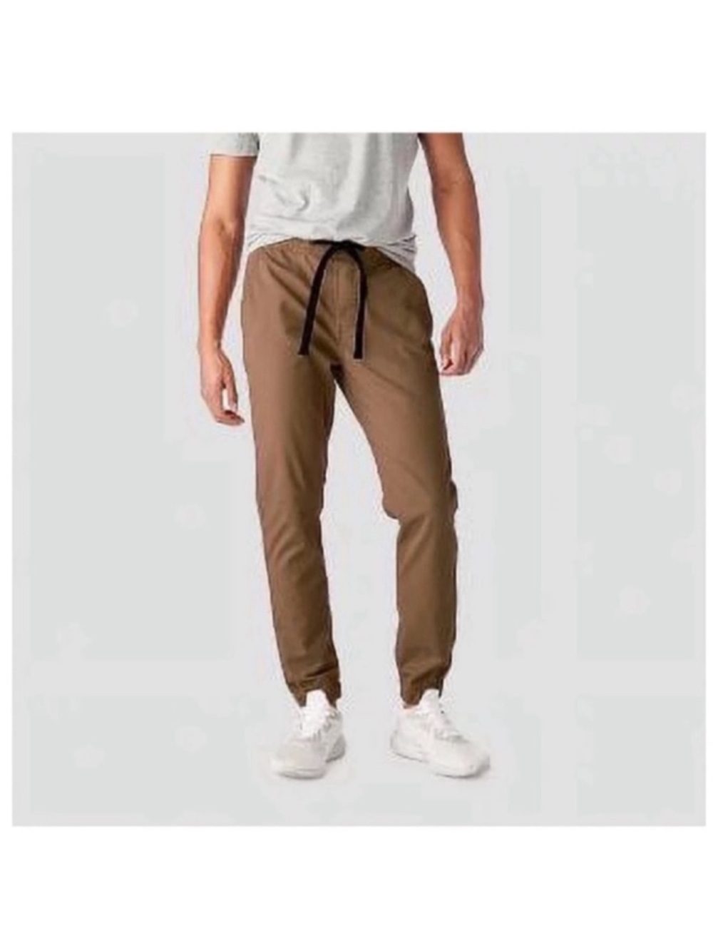 Levi’s Men’s Slim Fit Twill Jogger Pants Sz XS Brown Stretchy Waisband Cuffs